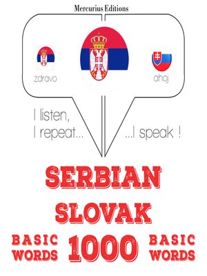 cover image of 1000 битне речи у словачком